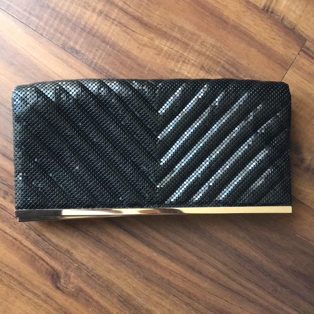 Bebe Sequin Clutch